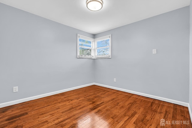 34 Sims Rd, Edison, NJ 08817 - empty room with baseboards and wood finished floors