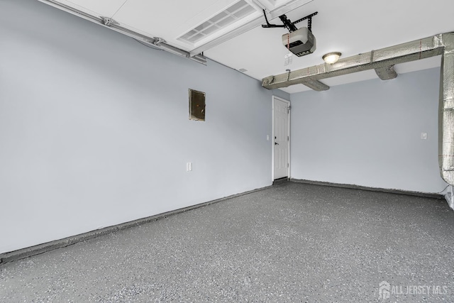 34 Sims Rd, Edison, NJ 08817 - garage with a garage door opener and electric panel
