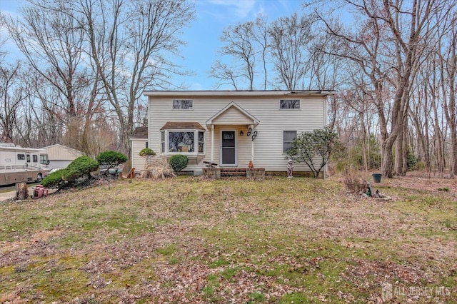 54 E Greystone Rd, Old Bridge, NJ 08857 - view of front of house with a front yard