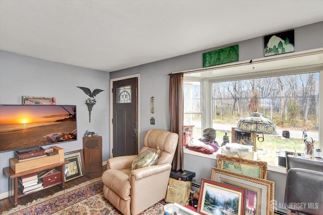 54 E Greystone Rd, Old Bridge, NJ 08857 - living area with wood finished floors