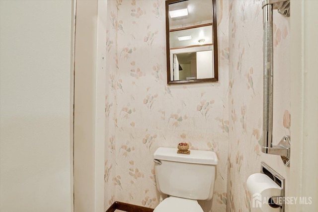 bathroom with toilet