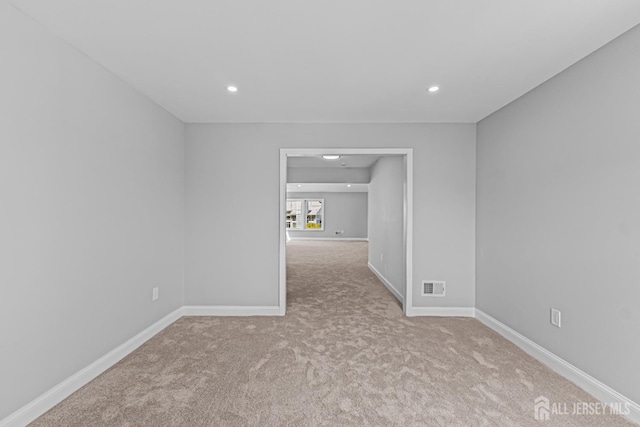3 Bristol Ct Unit D, Monroe, NJ 08831 - unfurnished room featuring carpet, baseboards, and recessed lighting
