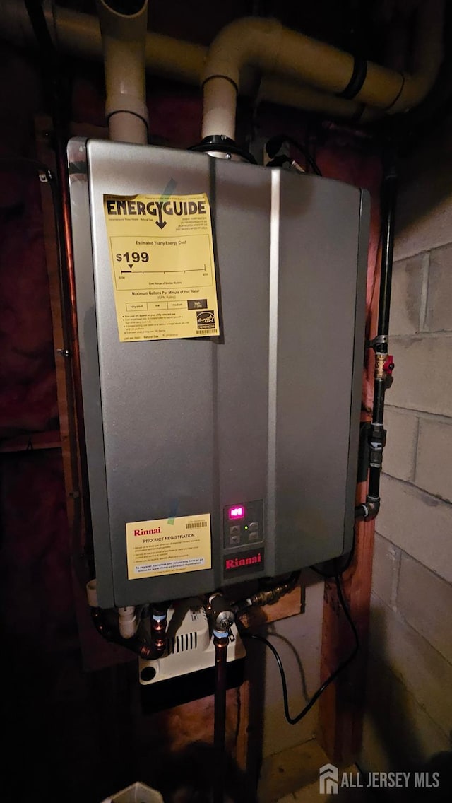 76 Tennyson Rd, East Windsor, NJ 08520 - utilities with tankless water heater