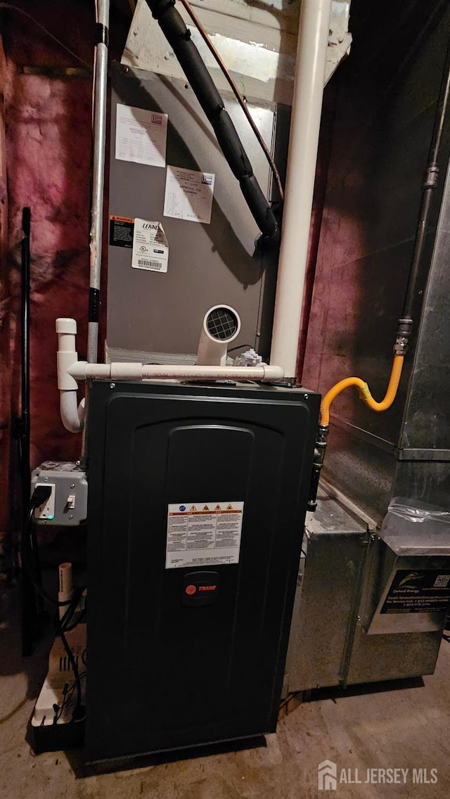 76 Tennyson Rd, East Windsor, NJ 08520 - utilities featuring heating unit