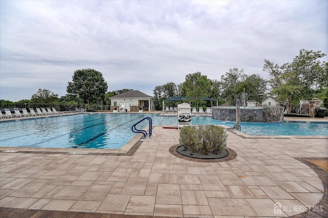 community pool featuring a patio