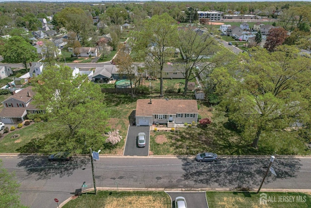 view of property location with nearby suburban area