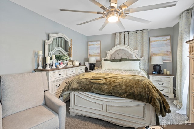 207 S Broadway, South Amboy, NJ 08879 - bedroom featuring carpet and ceiling fan