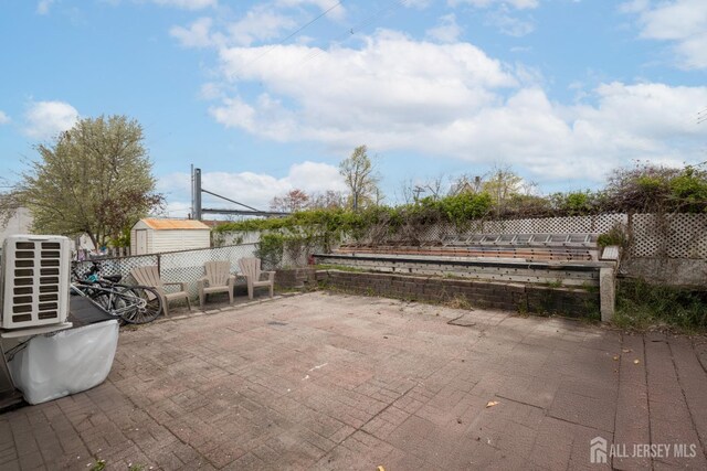 207 S Broadway, South Amboy, NJ 08879 - view of patio featuring a fenced backyard