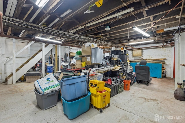 207 S Broadway, South Amboy, NJ 08879 - view of unfinished basement