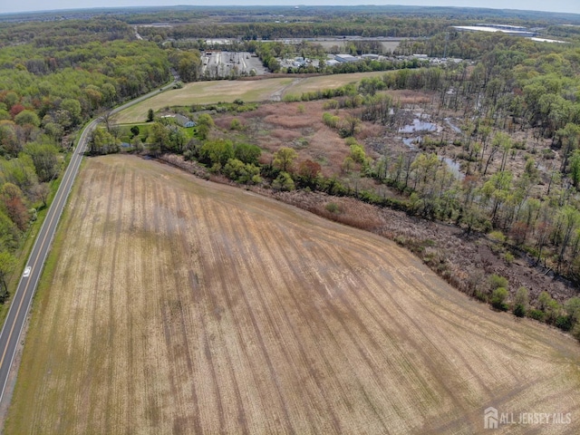 aerial view of property's location