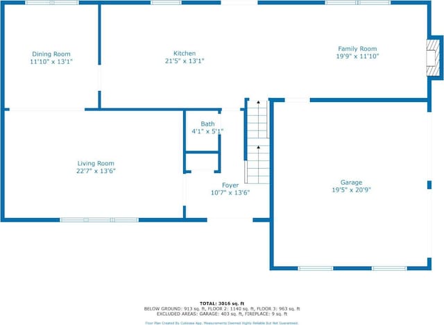 floor plan / room layout