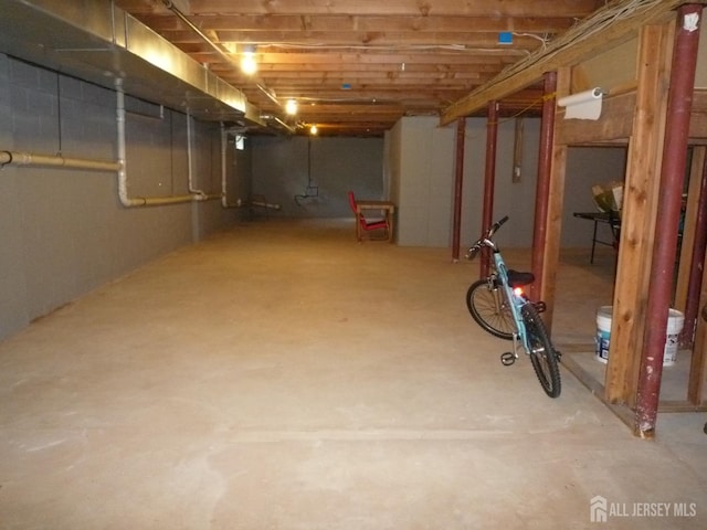 20 Ballo Pl, Edison, NJ 08820 - view of unfinished basement