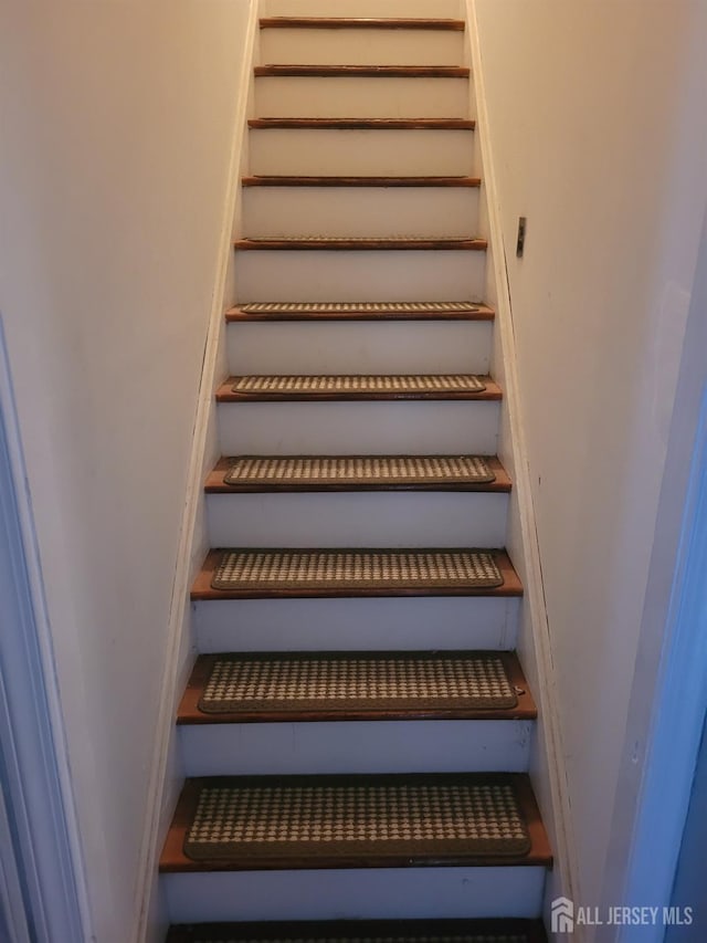 view of staircase
