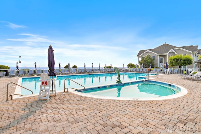 19 S Shore Dr, South Amboy, NJ 08879 - community pool featuring a patio