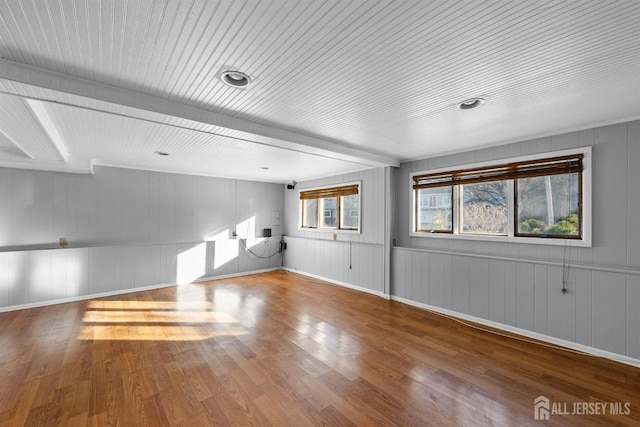 bonus room featuring wood finished floors