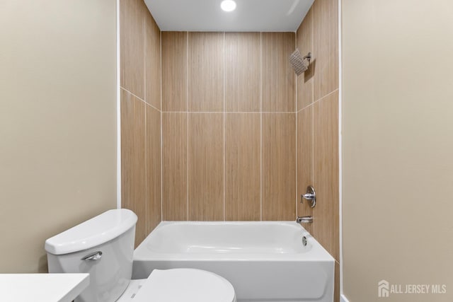 13 Stuart Dr Unit 5, Freehold, NJ 07728 - bathroom with bathing tub / shower combination and vanity
