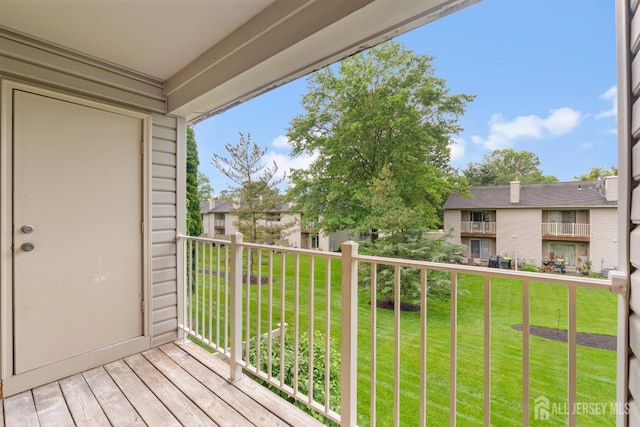 13 Stuart Dr Unit 5, Freehold, NJ 07728 - balcony featuring a residential view