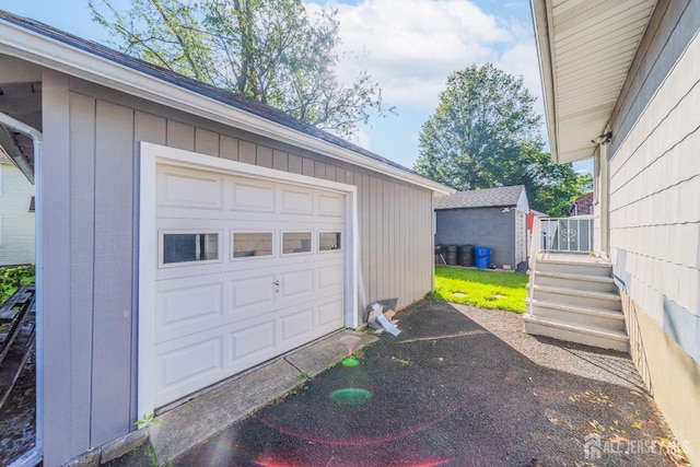 292 Morton Ave, Rahway, NJ 07065 - garage featuring driveway