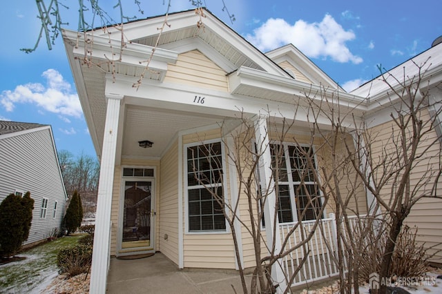 116 Prusakowski Blvd, Sayreville, NJ 08859 - property entrance with covered porch