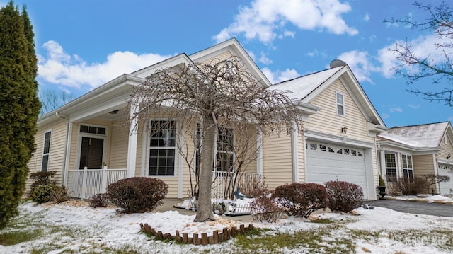 116 Prusakowski Blvd, Sayreville, NJ 08859 - view of front of house with a garage, a porch, and driveway