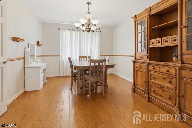 101 Pergola Ave, Monroe, NJ 08831 - dining area featuring a chandelier and light wood finished floors