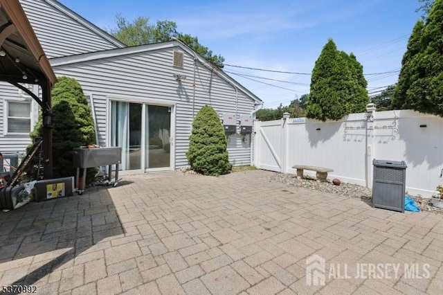 101 Pergola Ave, Monroe, NJ 08831 - view of patio with a gate