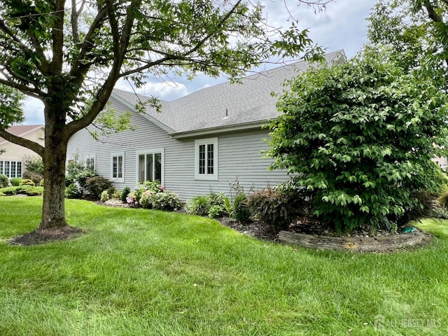 1 Walter Way, Monroe, NJ 08831 - back of property featuring a yard and a shingled roof