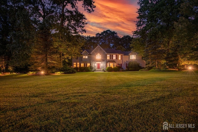 1 Mayfair Ln, Byram, NJ 07821 - view of front of property featuring a front lawn