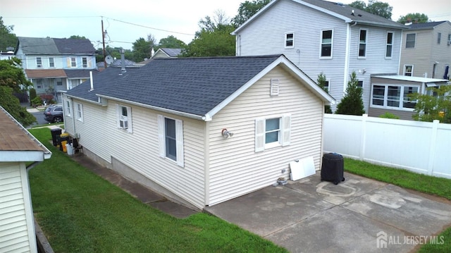 429 Wilfred Ave, Hamilton, NJ 08610 - rear view of property with a patio area and a shingled roof