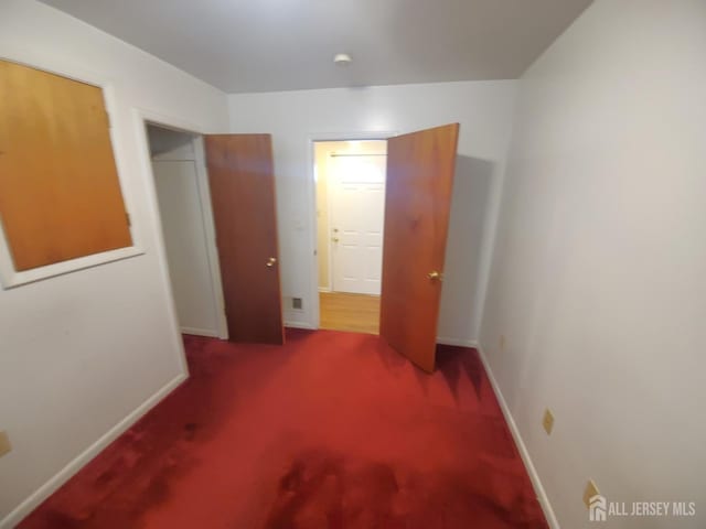 429 Wilfred Ave, Hamilton, NJ 08610 - unfurnished bedroom with baseboards and carpet flooring