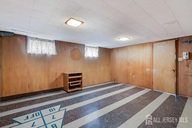 25 Orchard Rd, Middlesex, NJ 08846 - basement with wood walls