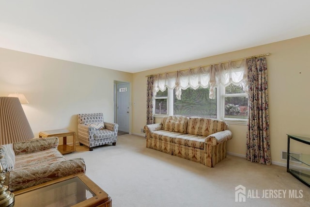 25 Orchard Rd, Middlesex, NJ 08846 - living room featuring carpet flooring and baseboards
