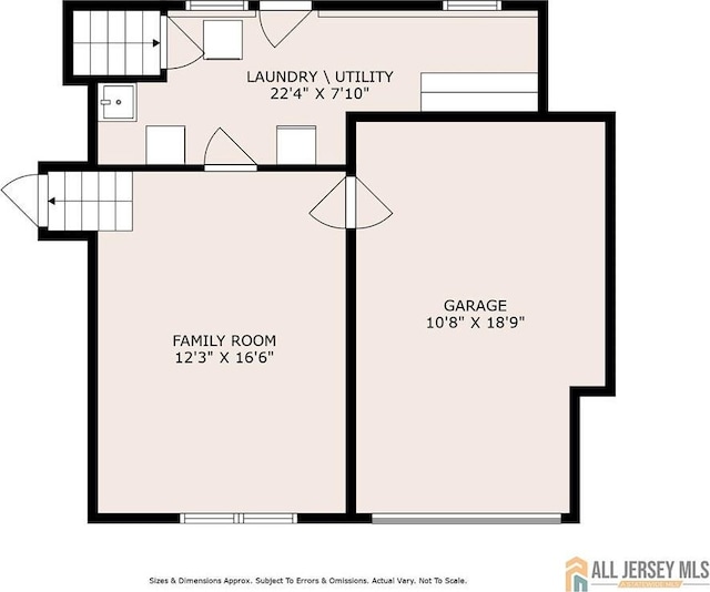 33 Larchmont Rd, Edison, NJ 08837 - floor plan / room layout