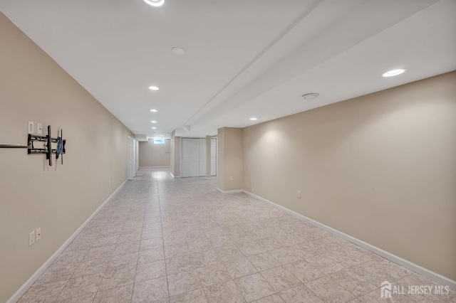 27 Rue Chagall, Franklin, NJ 08873 - finished basement with recessed lighting