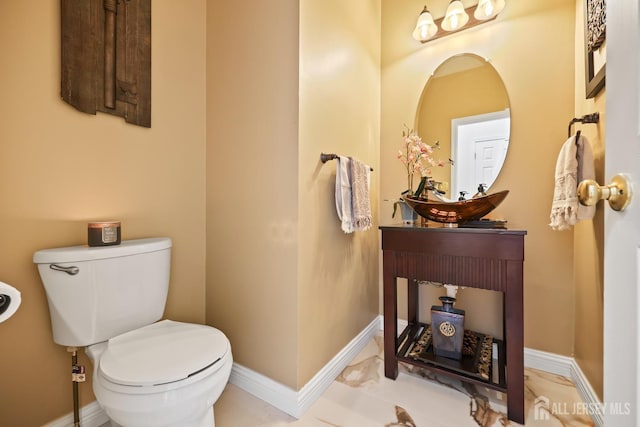 7 Cornell Dr, East Brunswick, NJ 08816 - bathroom with toilet and baseboards