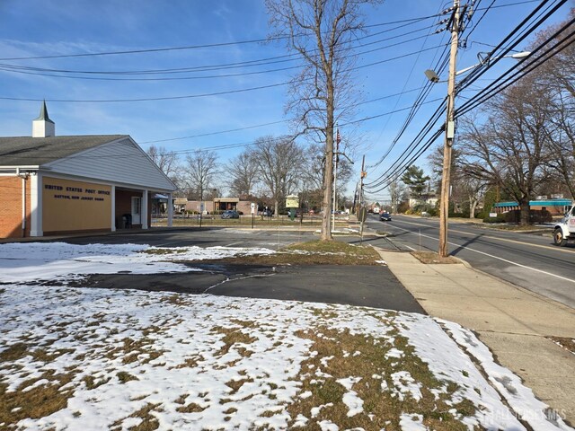 view of road