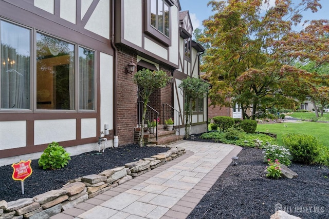 exterior space with a patio