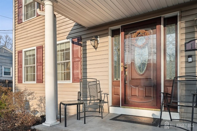 view of entrance to property