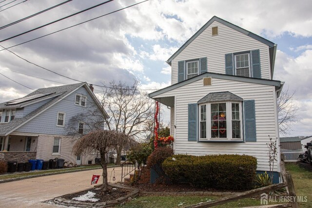 view of side of home