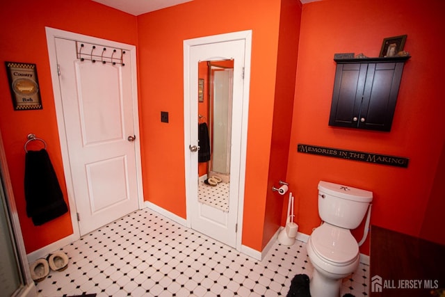 bathroom with toilet