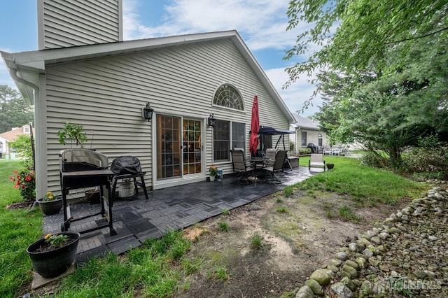 1617 Sweetbay Dr, Toms River, NJ 08755 - rear view of house with a patio area