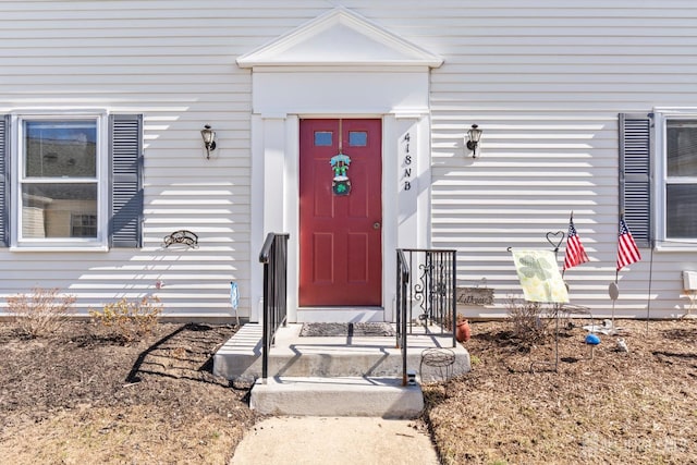 view of property entrance