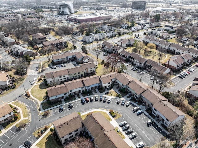 aerial overview of property's location