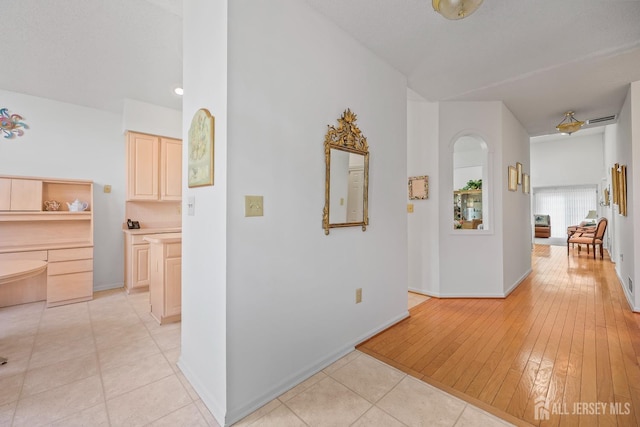 11 Wintons Way, Monroe, NJ 08831 - hallway with baseboards and light wood-style floors