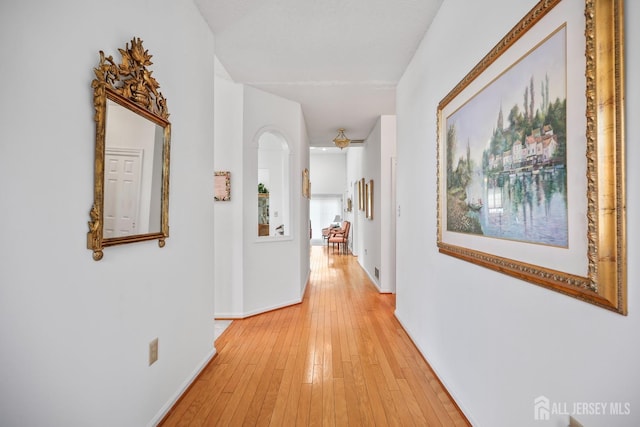 11 Wintons Way, Monroe, NJ 08831 - hallway with light wood-style floors and baseboards