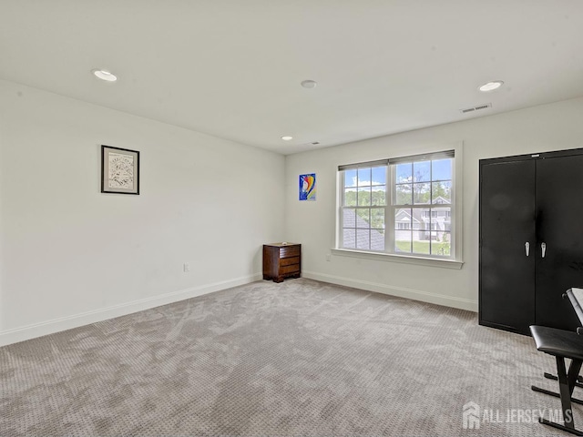 6 Condor Ct, South Brunswick, NJ 08852 - unfurnished office with carpet, baseboards, and recessed lighting