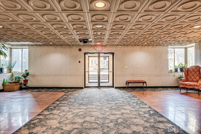19-31 Lyons Ave, Newark, NJ 07112 - community lobby featuring an ornate ceiling