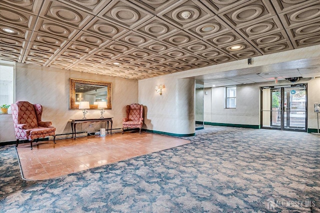 19-31 Lyons Ave, Newark, NJ 07112 - common area featuring an ornate ceiling