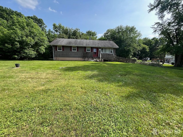 140 Prospect Plains Rd, Monroe, NJ 08831 - single story home featuring a front lawn