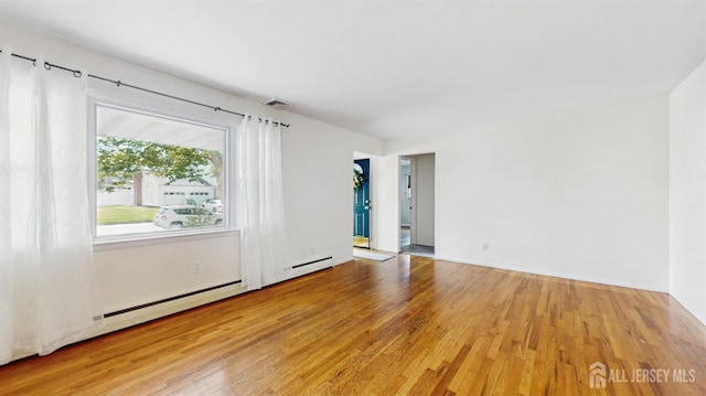131 Hazelwood Ave, Metuchen, NJ 08840 - unfurnished room with wood finished floors and baseboards